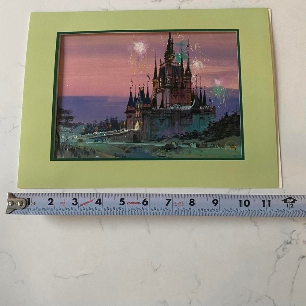 Tokyo Disneyland‎ "Treasures of Fantasy" Special Edition Lithograph (1996) - Picture 7 of 8